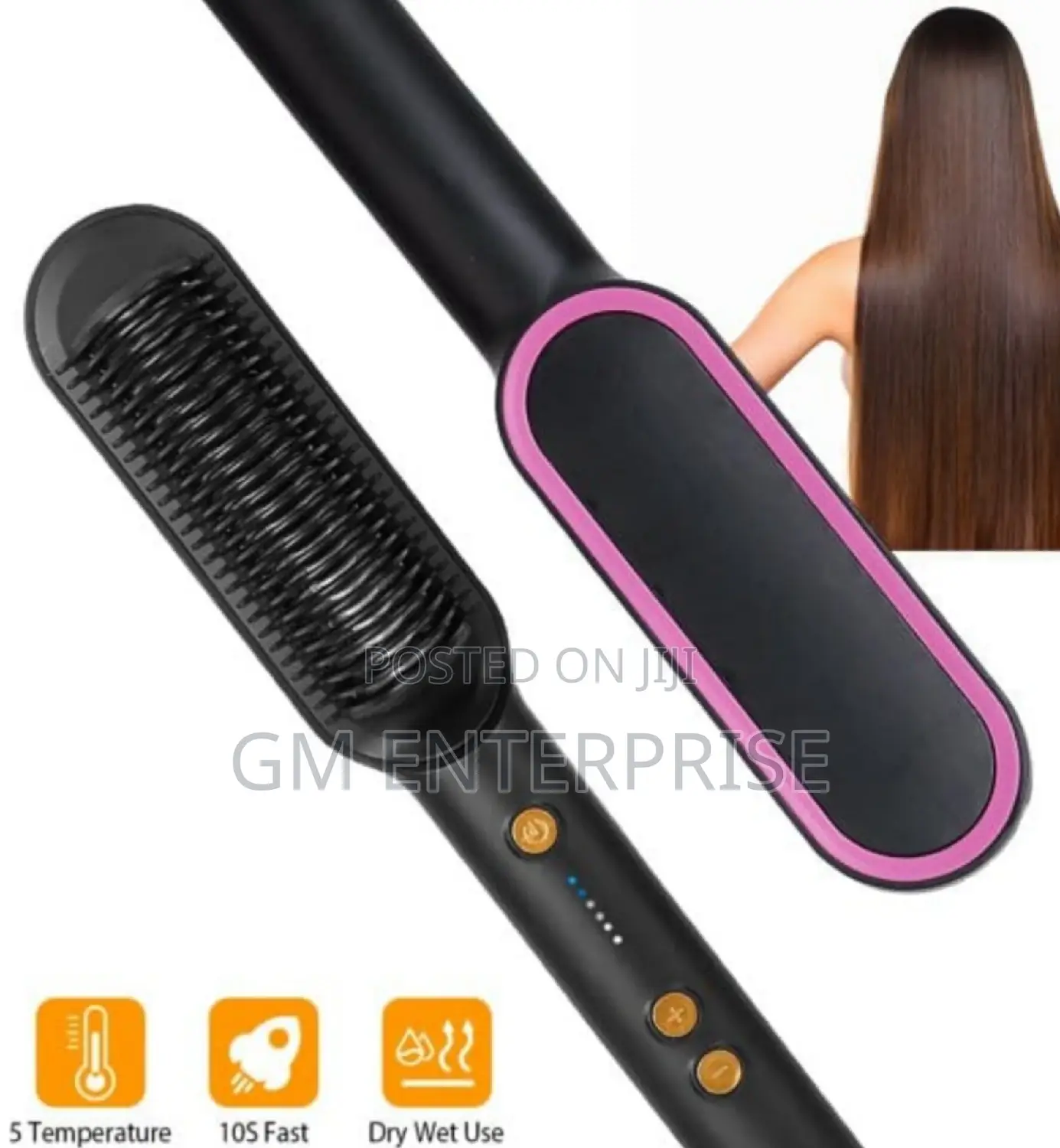 Electric Hair Straightener Comb