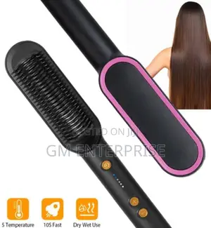 Electric Hair Straightener Comb