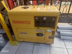 Genemates 7.5kva Slightly Used Deisel Silent Generator