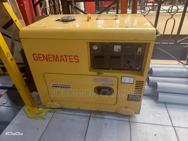 Genemates 7.5kva Slightly Used Deisel Silent Generator - thumbnail 4