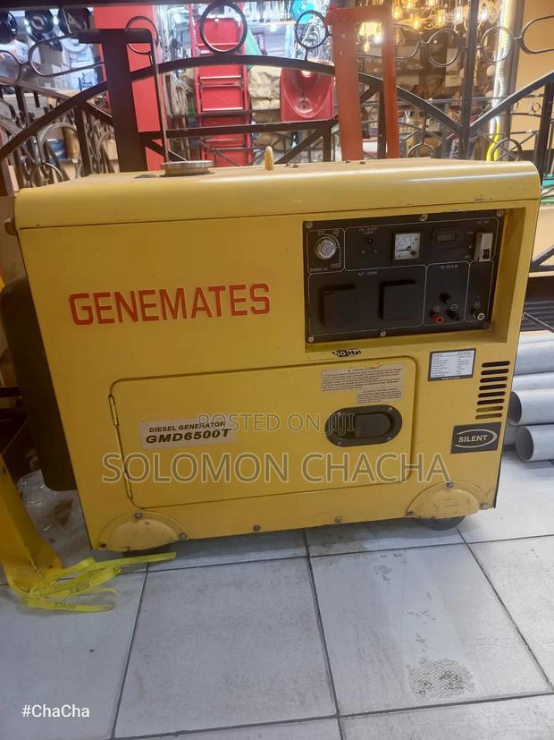 Genemates 7.5kva Slightly Used Deisel Silent Generator - thumbnail 3