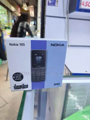 New Nokia 105 4G Black