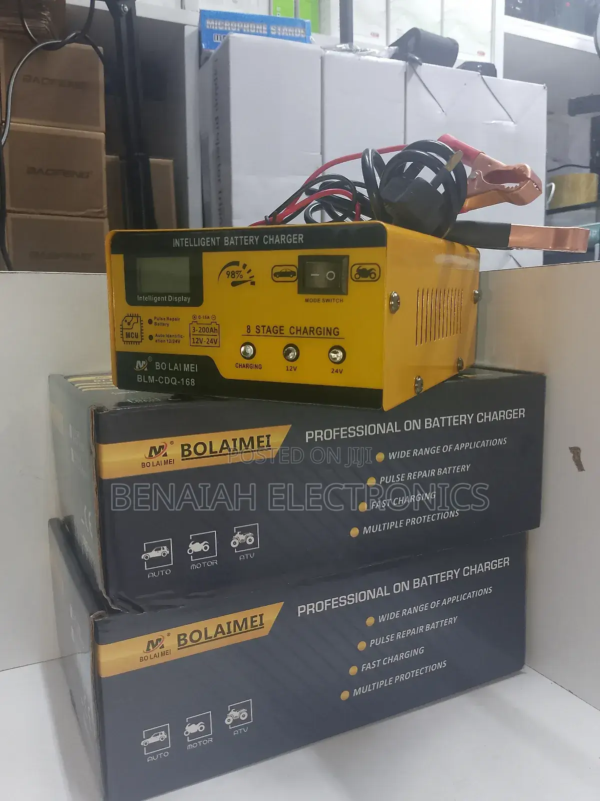 Intelligent Battery Charger.Super Fast, Reliable Charger