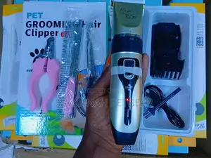 Dog Cat Pet Grooming Kit Rechargeable Cordless Hair Clipper
