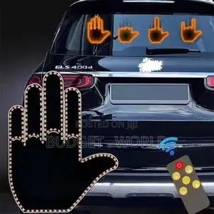 Led Illuminated Gesture Carfinger Light With Remote Handlamp
