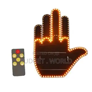 Led Hand Gestures - Car Finger Light With Remote
