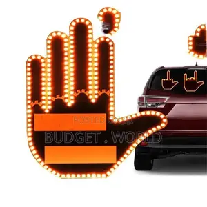 Finger Gesture Light With Remote Led Stickers for Car Window