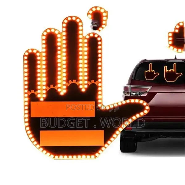 Finger Gesture Light With Remote Led Stickers for Car Window