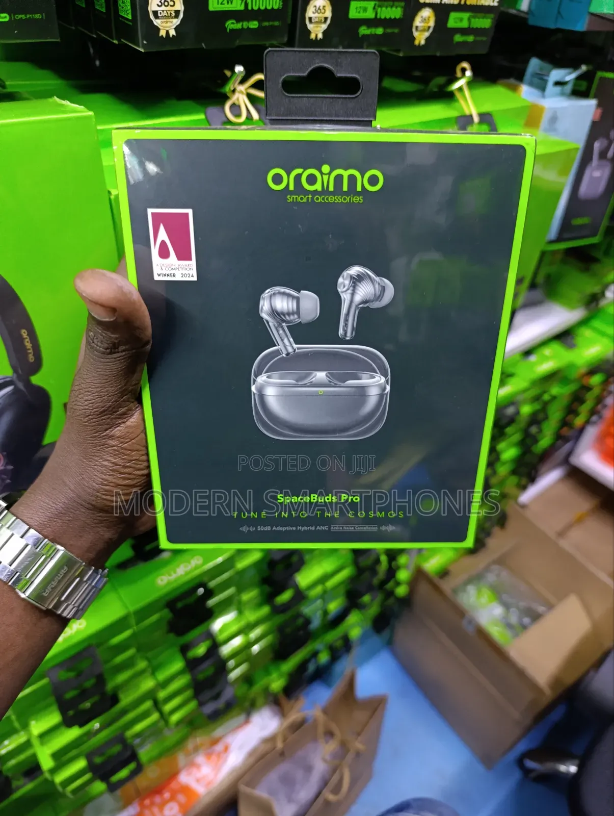 Oraimo Spacebuds Pro Hybrid Anc True Wireless Earbuds