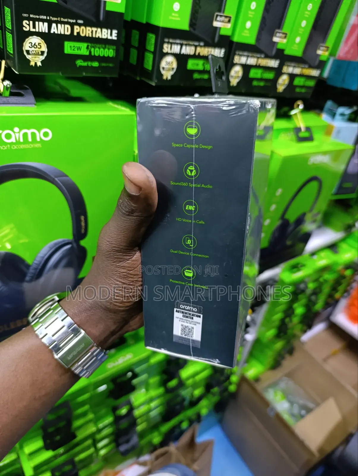 Oraimo Spacebuds Pro Hybrid Anc True Wireless Earbuds