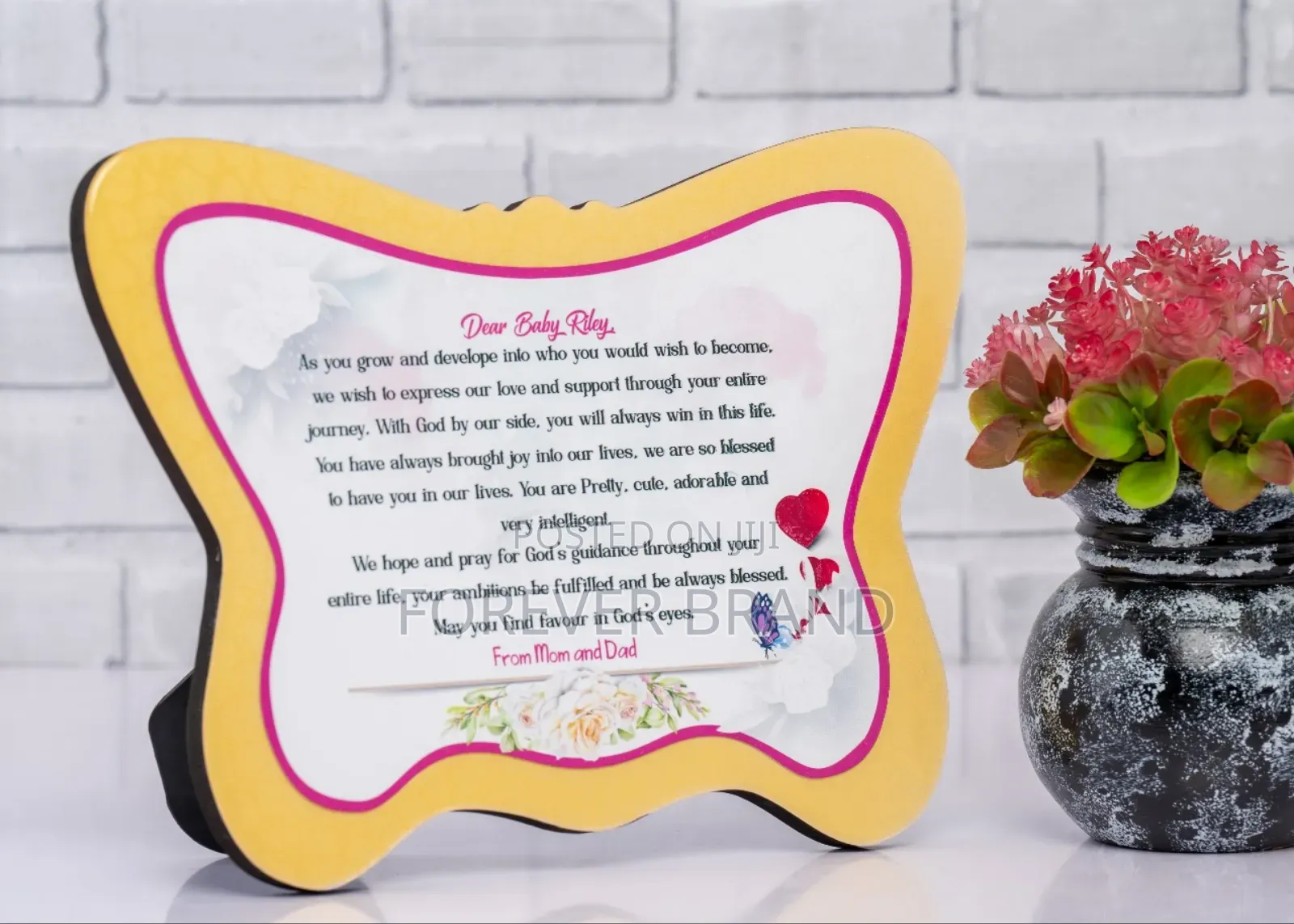Butterfly Mdf Frame
