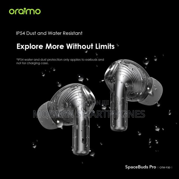 Oraimo Spacebuds Pro Hybrid Anc True Bluetooth Earbuds - thumbnail 5