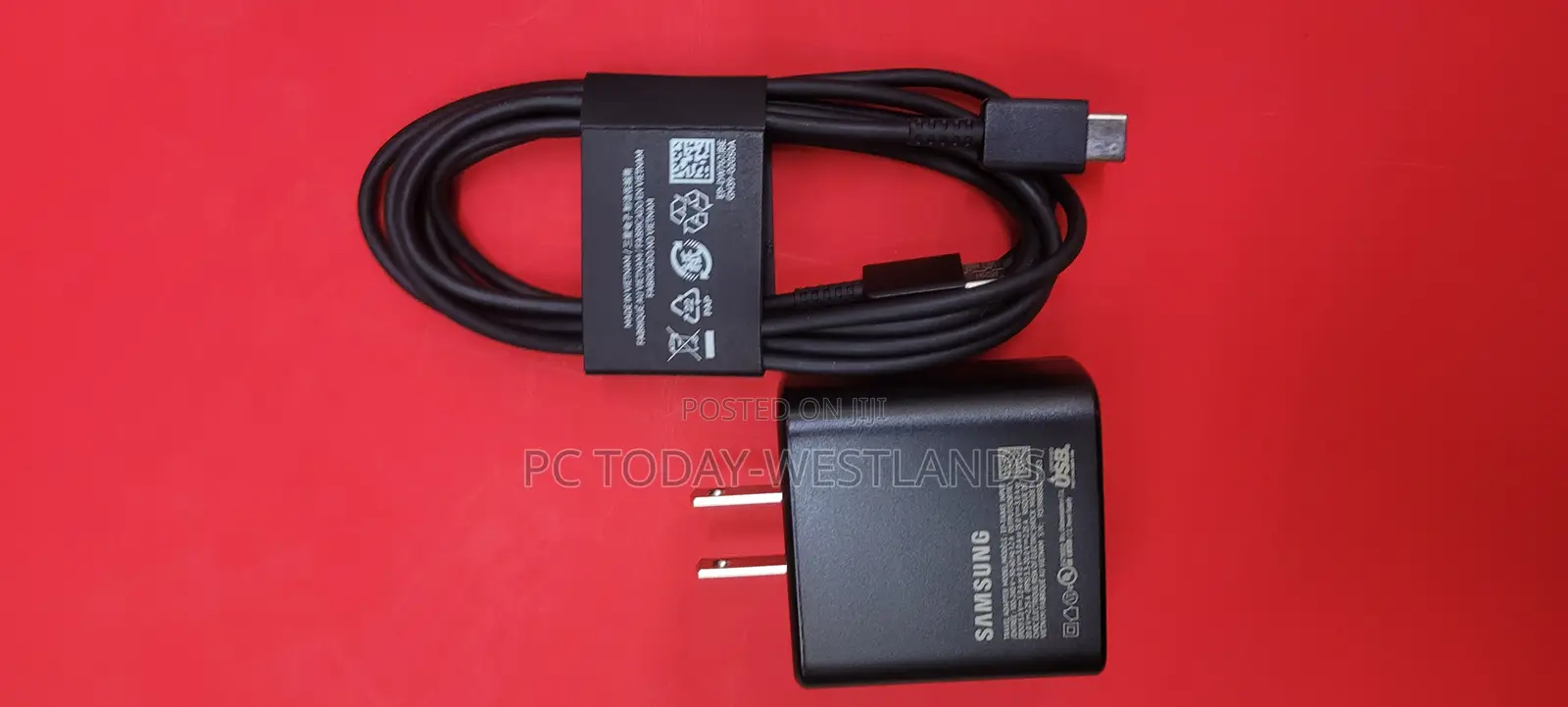 Genuine Samsung 45w Usb-C Super Fast Wall Charger With Cable