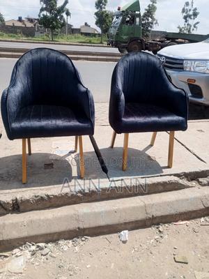 2 Black Salon Spa Chairs - main view