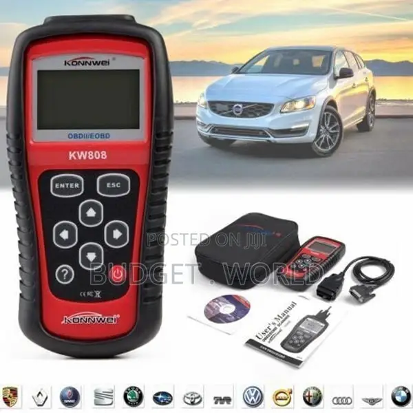 Kw808 Obd2 Obdii Eobd Car Code Reader Diagnostic Scanner