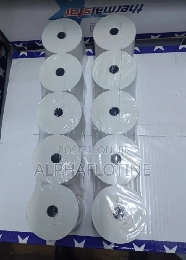 Thermal Rolls 80mm by 79mm - 50 Pieces Ideal