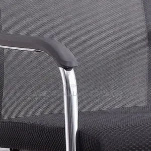 Office Chair: Ergonomic Design Mid-Mesh Guest Fixed Chair