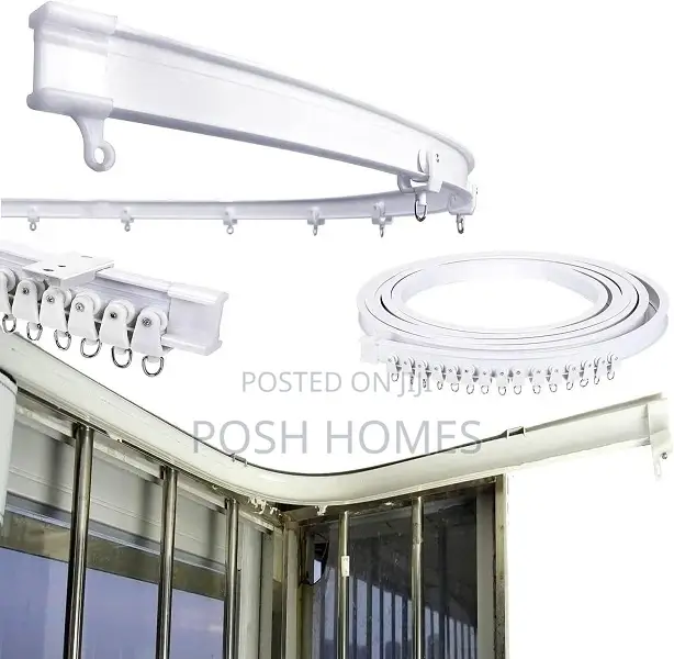 Curved Bendable Curtain Rails