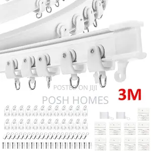 Curved Bendable Curtain Rails