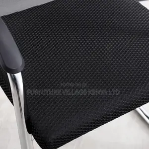 Office Chair: Ergonomic Design Mid-Mesh Guest Fixed Chair