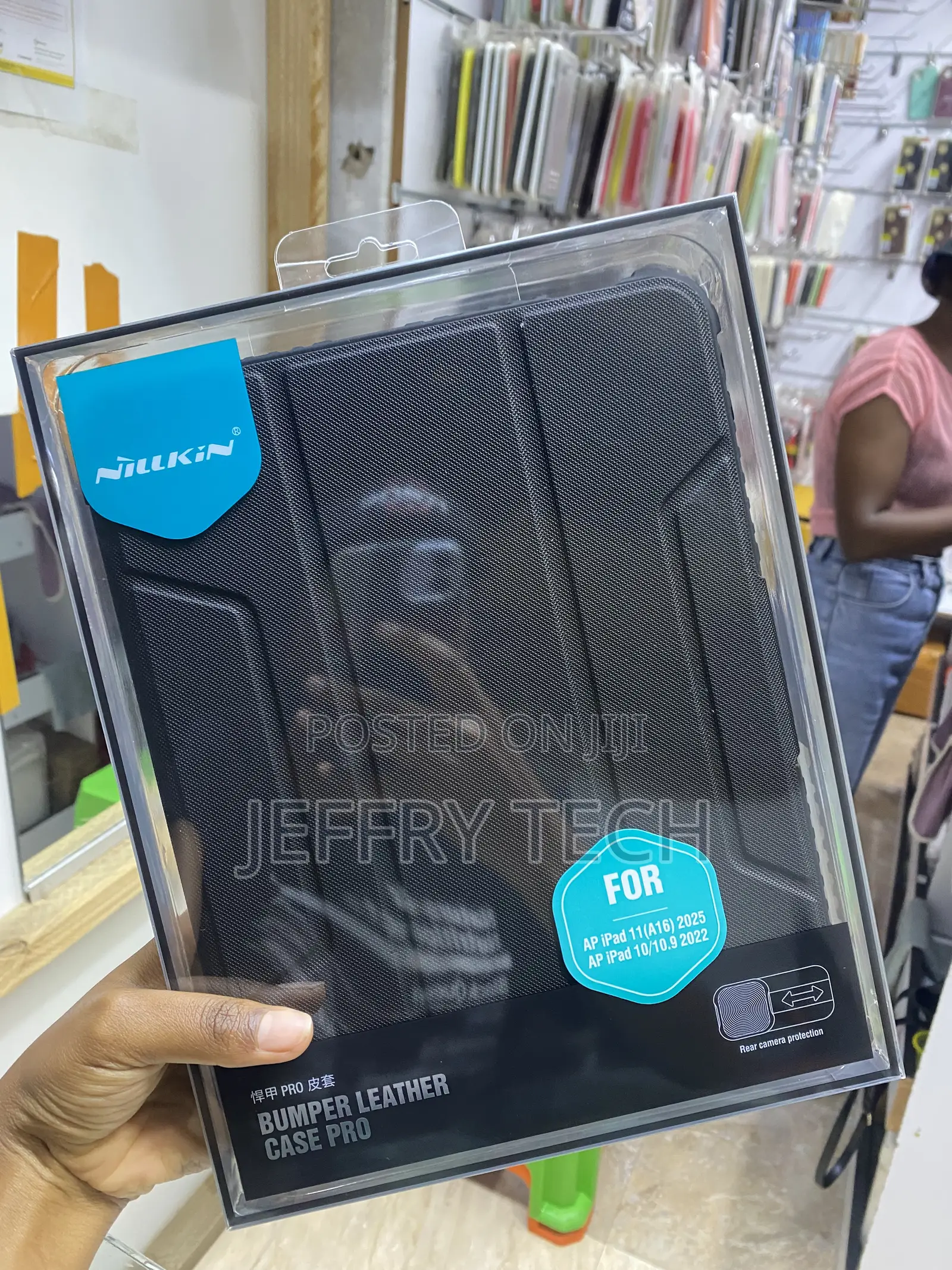 Velver Nillkin Leather Case for iPad 11 A16 (2025),iPad 10