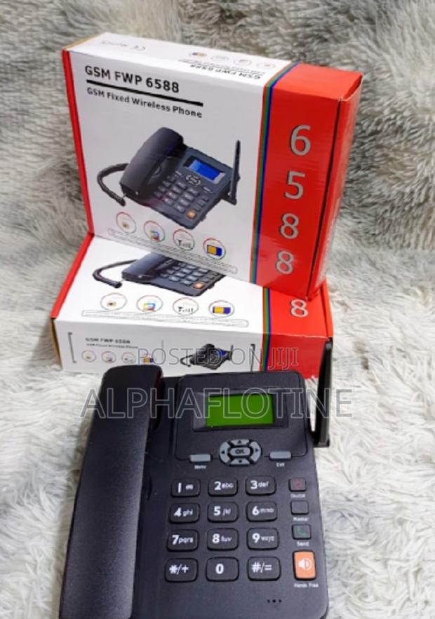 GSM Deskphone 6588 GSM Fixed Wireless Phone Support - main view