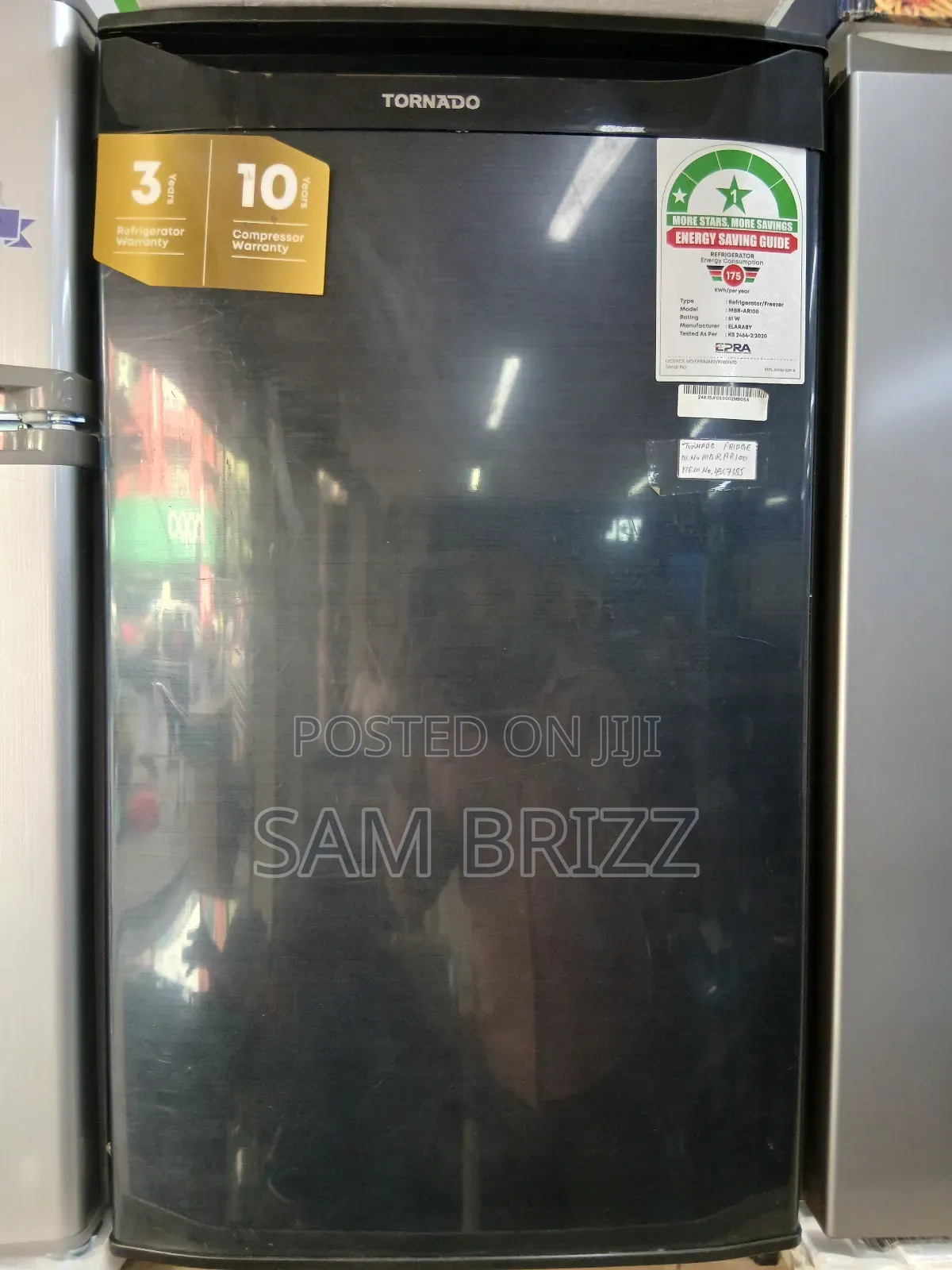 Tornado 100ltr Fridge