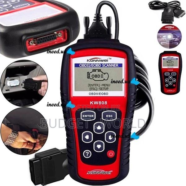 Original Konnwei Kw808 Obdii Scanner With Check Engine Light