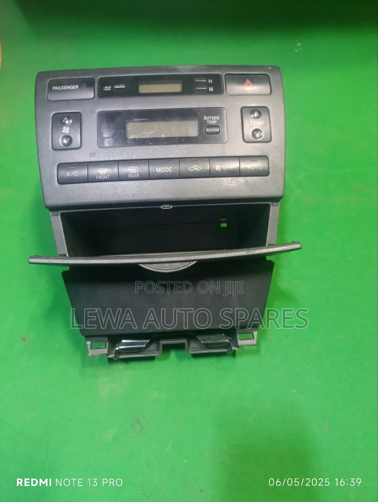 Ac Control Toyota