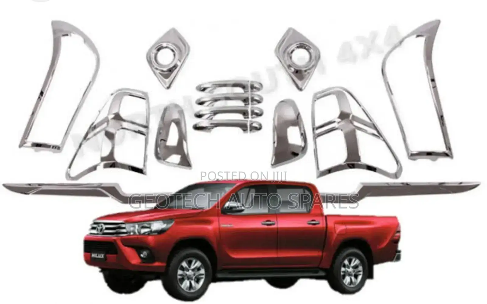 Toyota Hilux Revo Chrome Kit Available