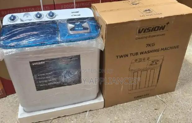 Vision Plus 7kg Twin Tub Top Load Washing Machine