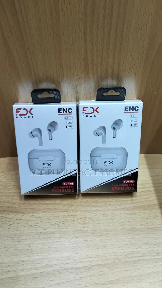 FDK Active Noise Cancelling Earbuds - main view