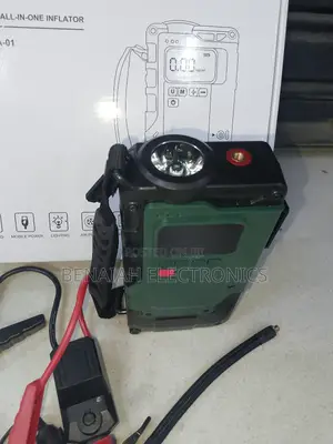 Professional Car Jump Starter With Inbuilt Inflator.