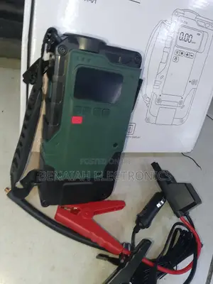 Car Jump Starter, Inbuilt Inflator,Torch, Phone Charger