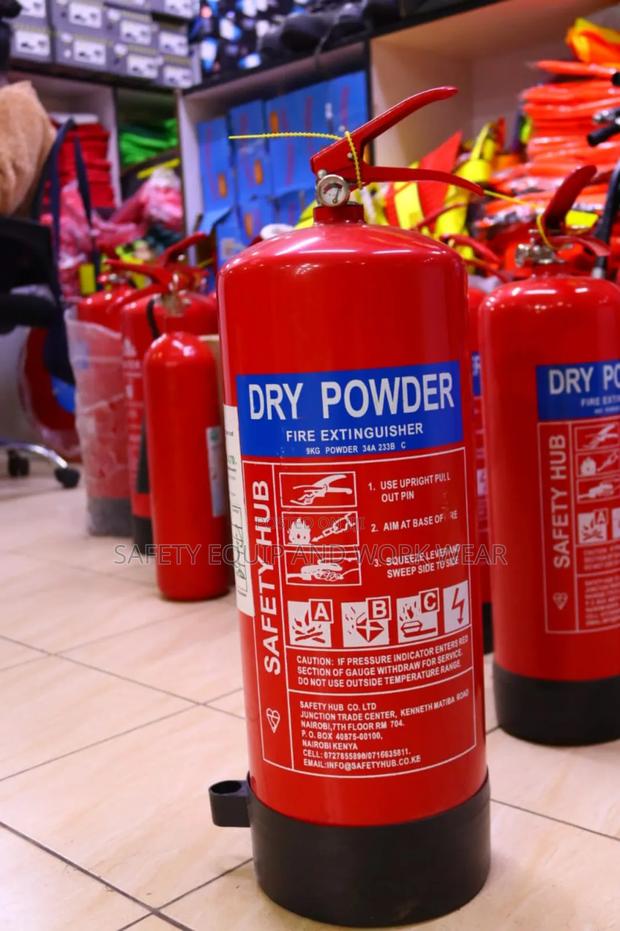 High Capacity 9kg Dry Powder Fire Extinguisher - main view