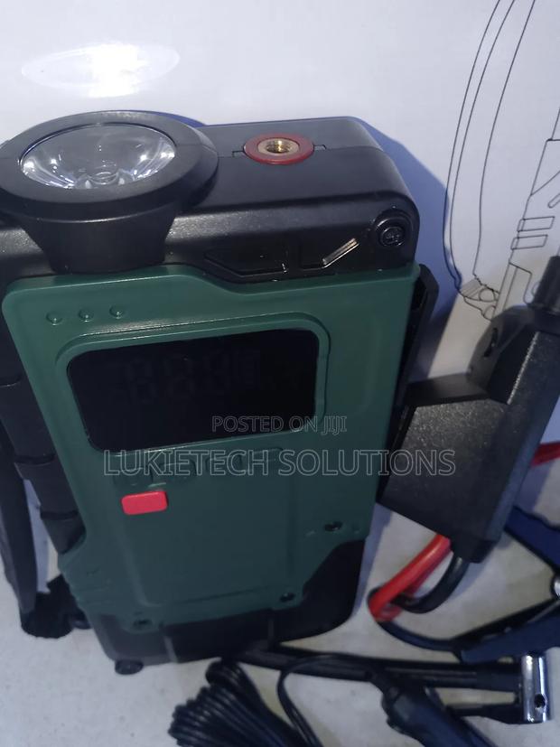 Portable Car Jump Starter With Inflator Torch Phone Charger - thumbnail 2
