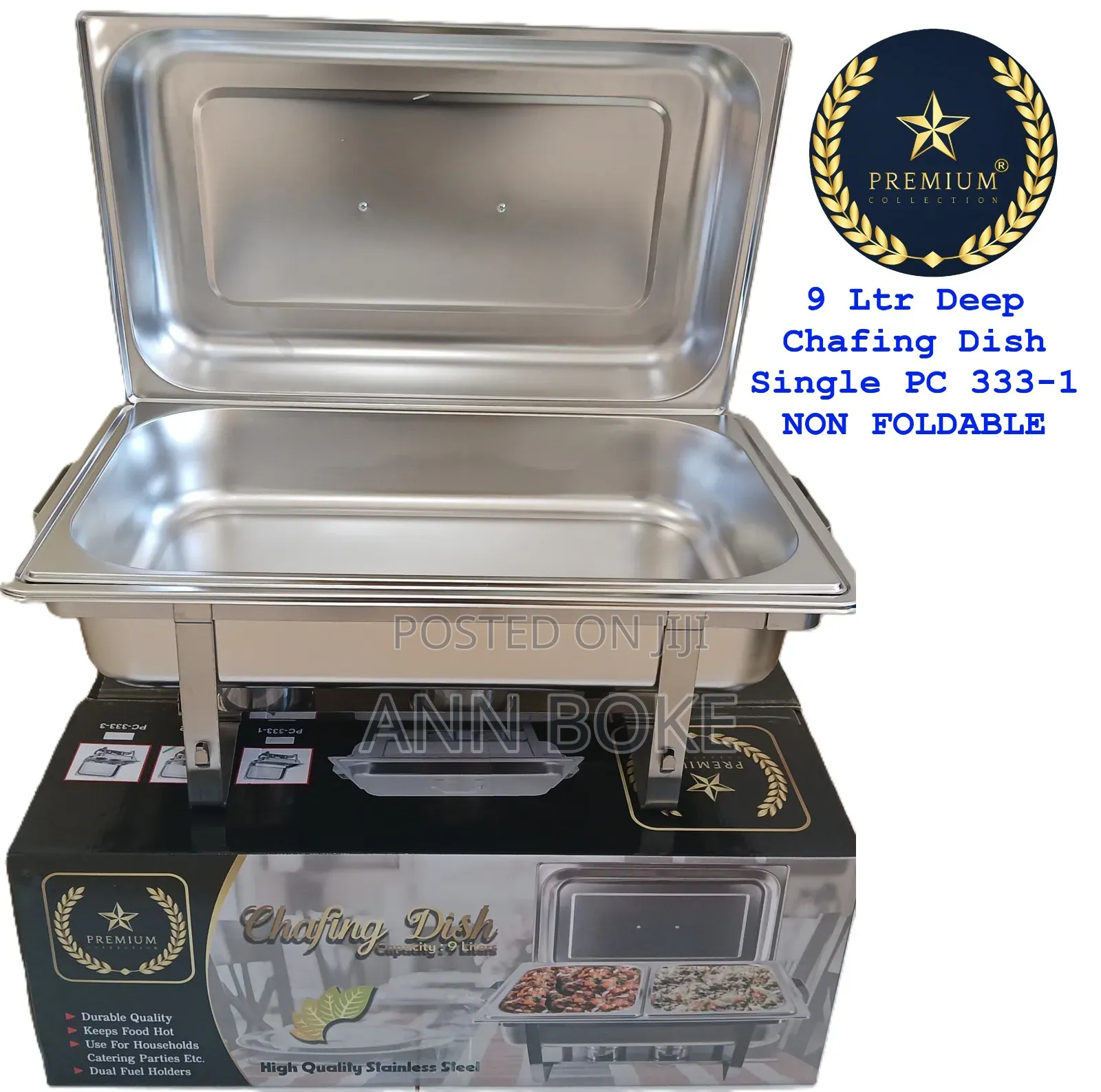 9ltr *Deep*Cheffing Dish 
Single Compartment 
 at 7500 Pc
Heavy