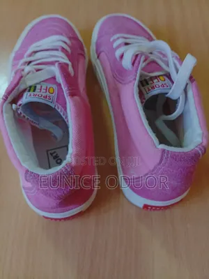 Ladies Pink Canvas Shoes