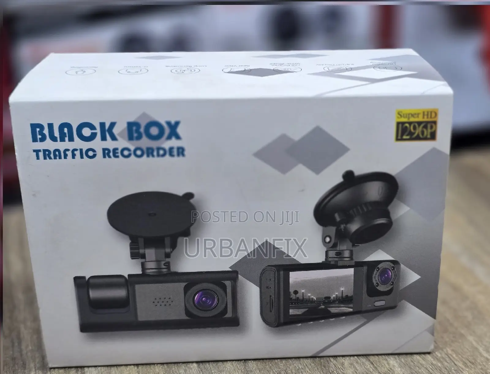 3 in 1 Dash Vehicle Dash Camera With Rear View Camera