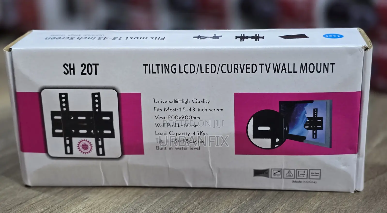 Tilting Tv Wall Mounts Suitable for 15 Inch to 43 Inch TVS
