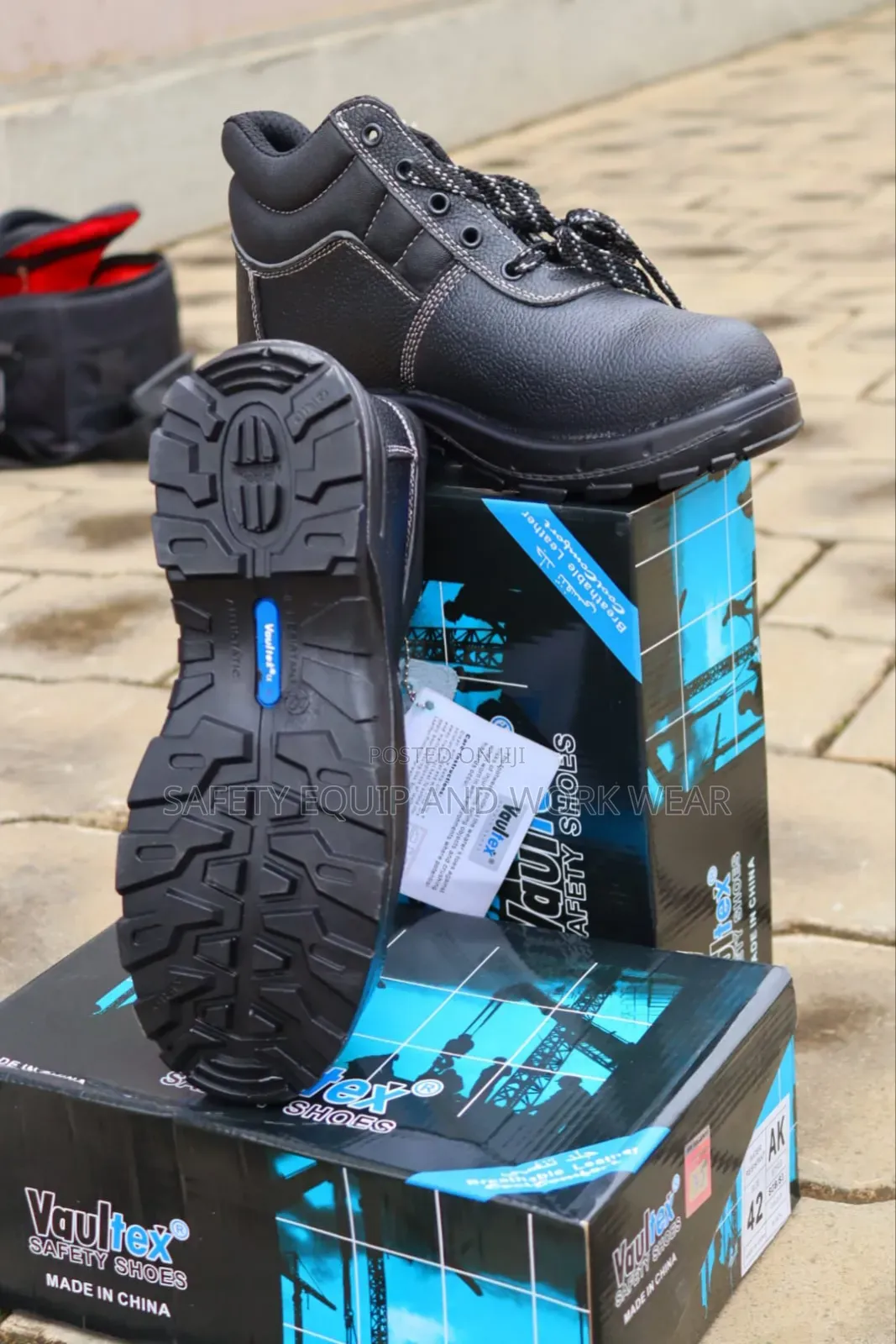 Vaultex Steel Toe Safety Shoes