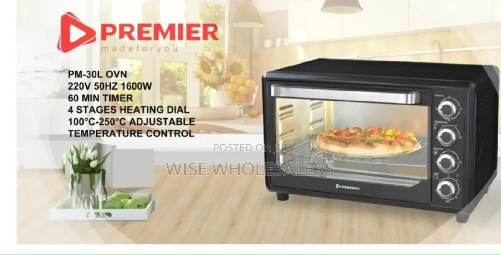 Premier 30 L Electrical Oven