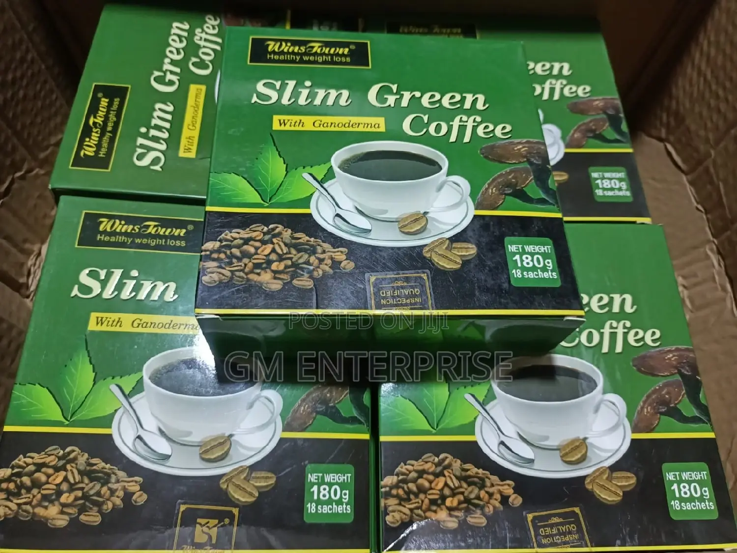 Slim Green Coffee With Ganoderma