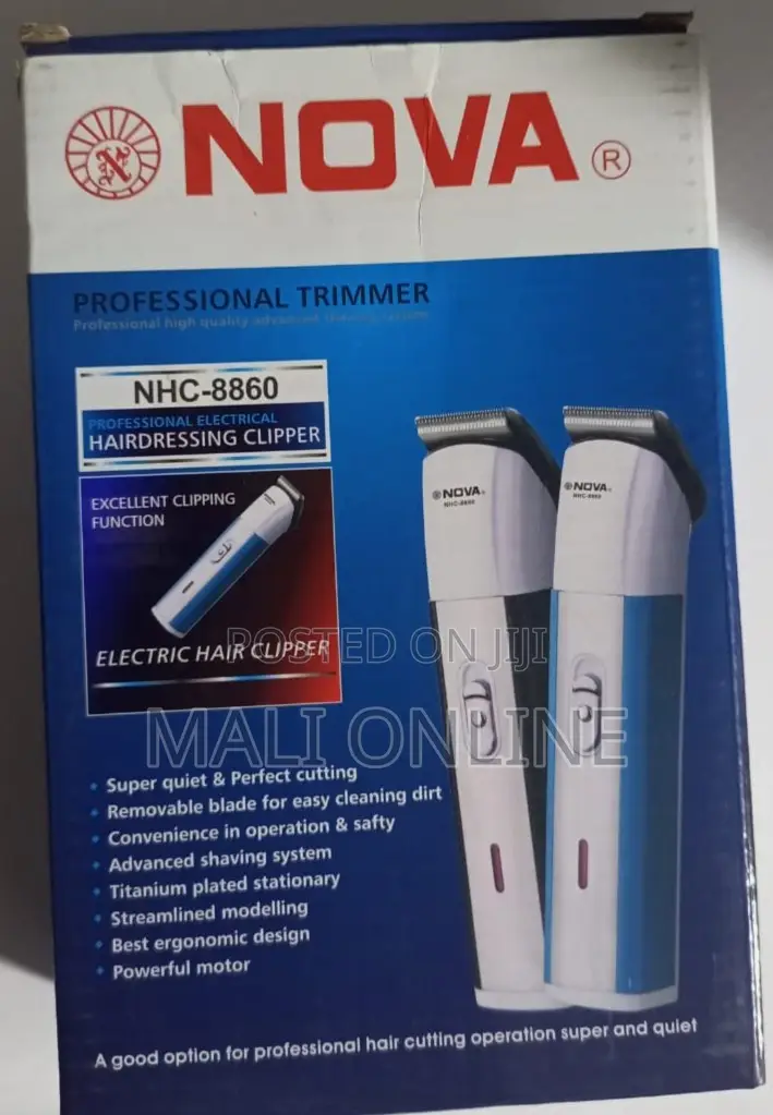 Nova Nhc-8860 Rechargeable Hair Trimmer & Shaver