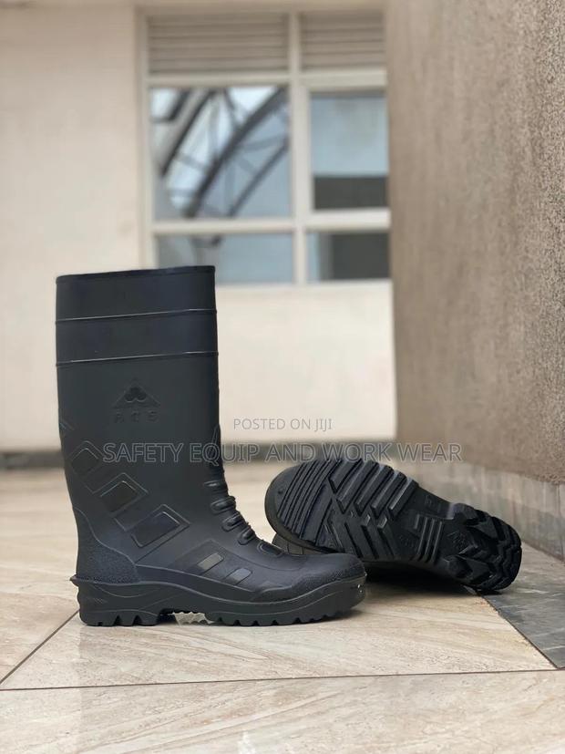 Ace Steel Toe Gumboots For Construction Supervisors - main view