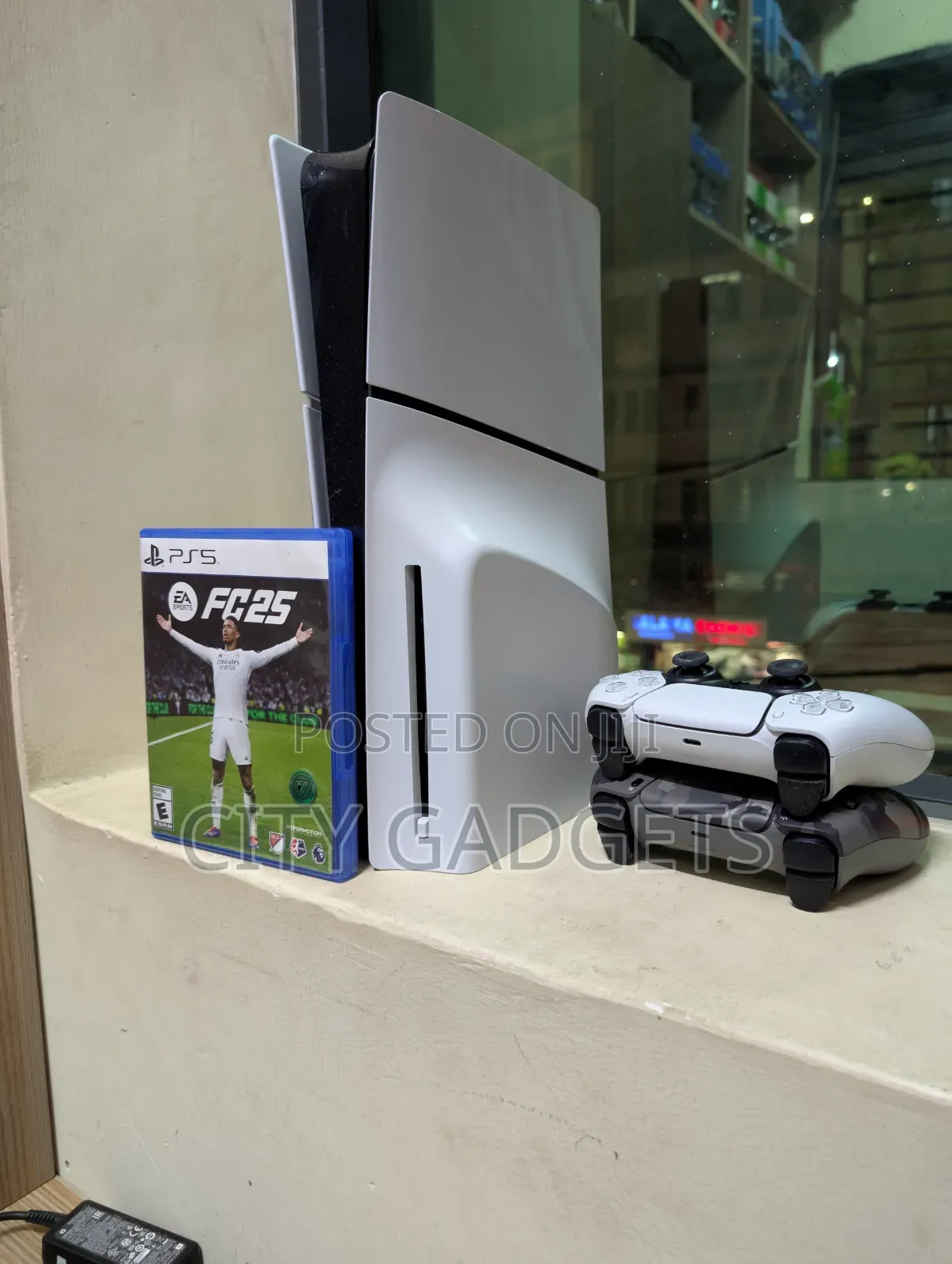 Sony Ps5 Slim Two Controllers and Fc 25