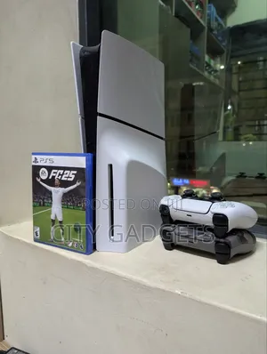 Sony Ps5 Slim Two Controllers and Fc 25