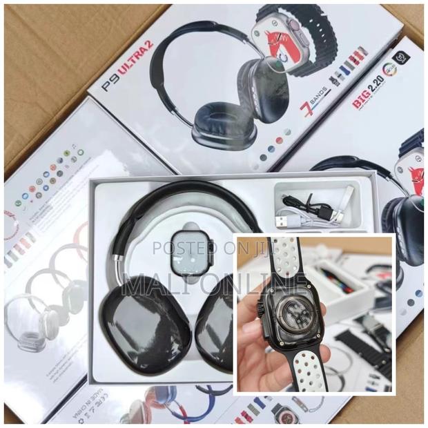 Ultra 2 9-in-1 Smartwatch Bundle 2.20” Amoled Display - thumbnail 2