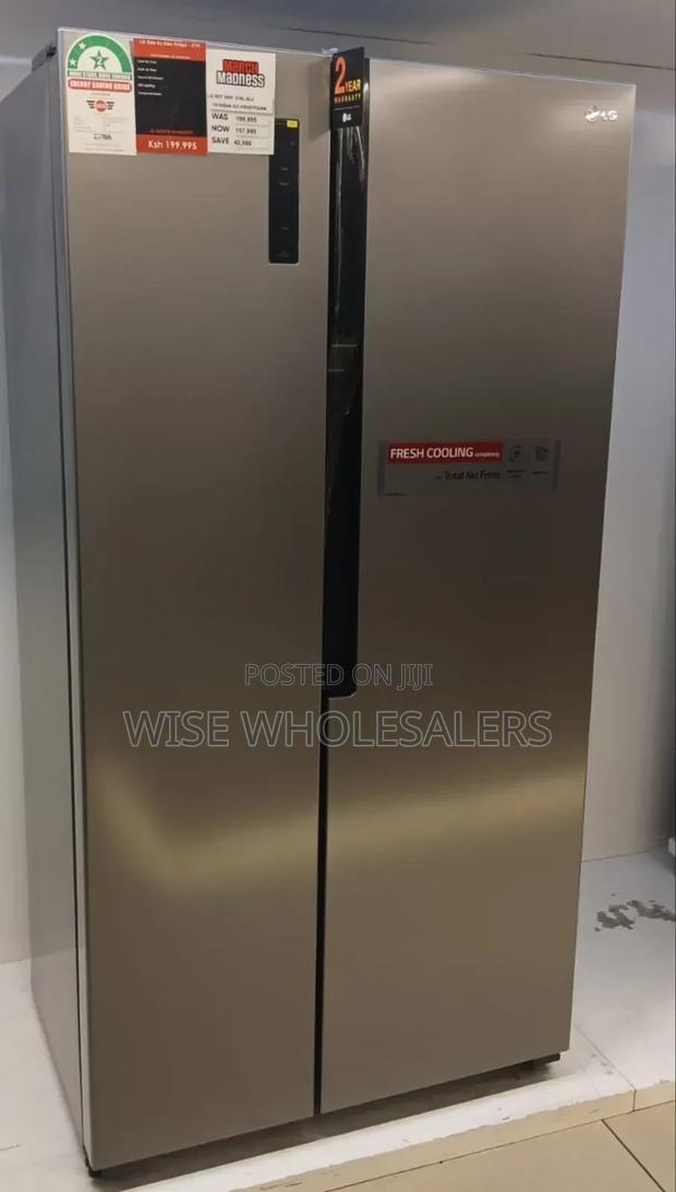 519 Litres Lg Side By Side Refrigerator - main view