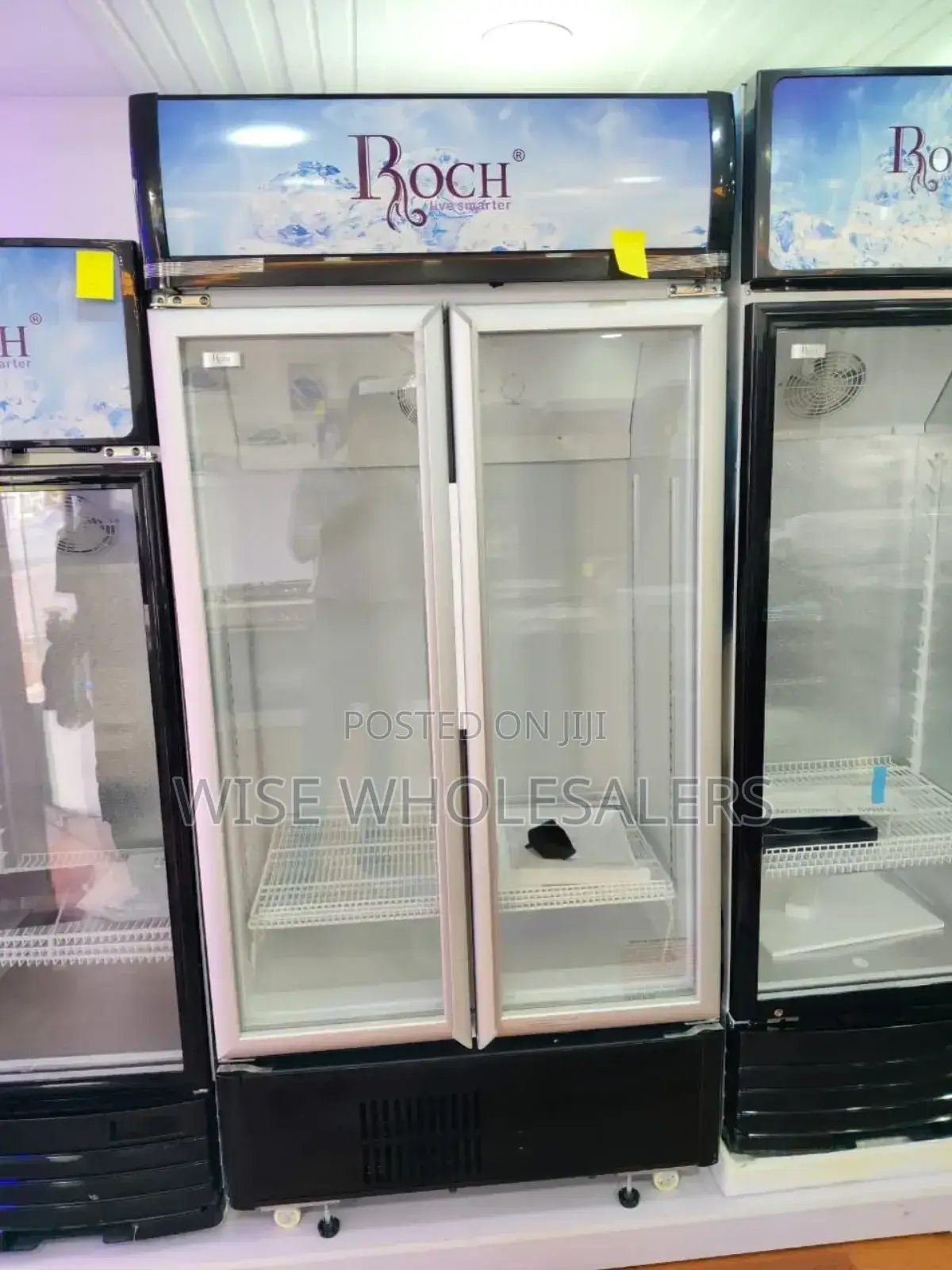 Roch 409 Litres Side By Side Showcase Chiller